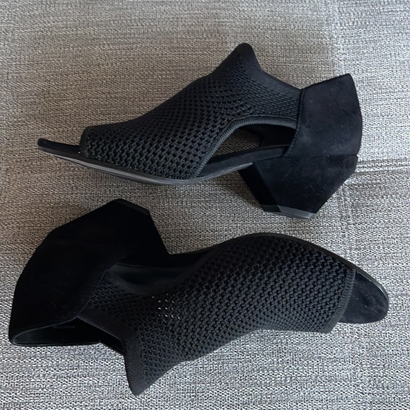 New without box Eileen Fisher Wink Knit Open Toe Pump SZ 7 - Picture 8 of 9